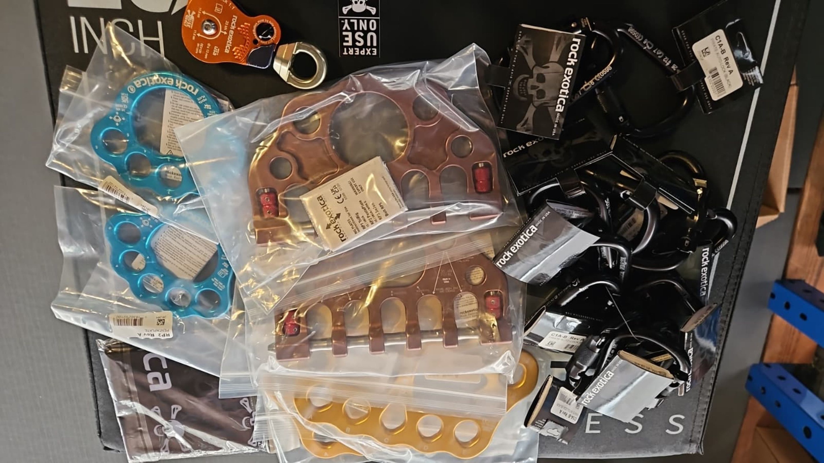 Rock Exotica hardware in use