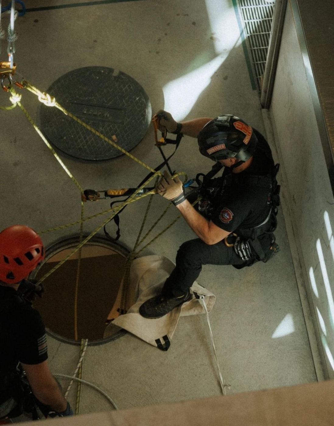 SAR OPS training in action