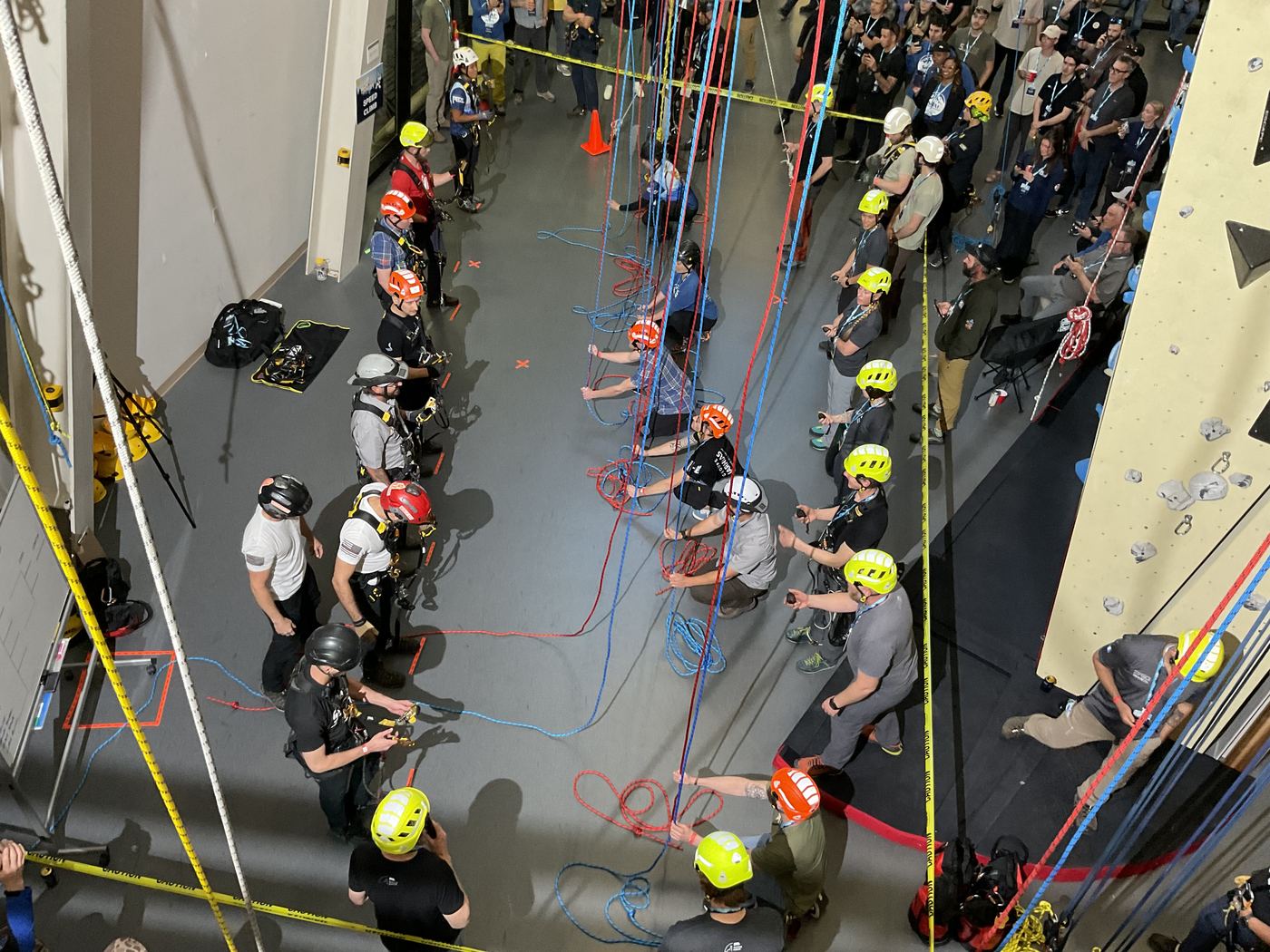 SAR OPS training in action